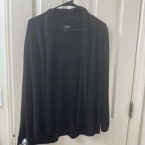 a.n.a Classic Black Knit Cardigan